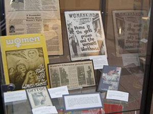 Historical papers on display