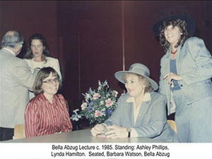Bella Abzug Lecture from 1985